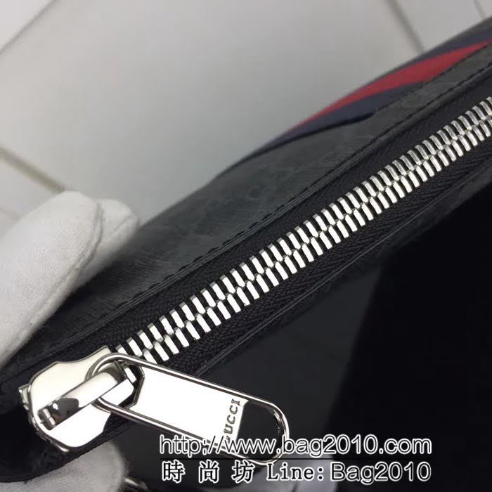 GUCCI古馳原單 新款專櫃品質原單貨實物實拍523603 啡pvc克皮手包 HY1193